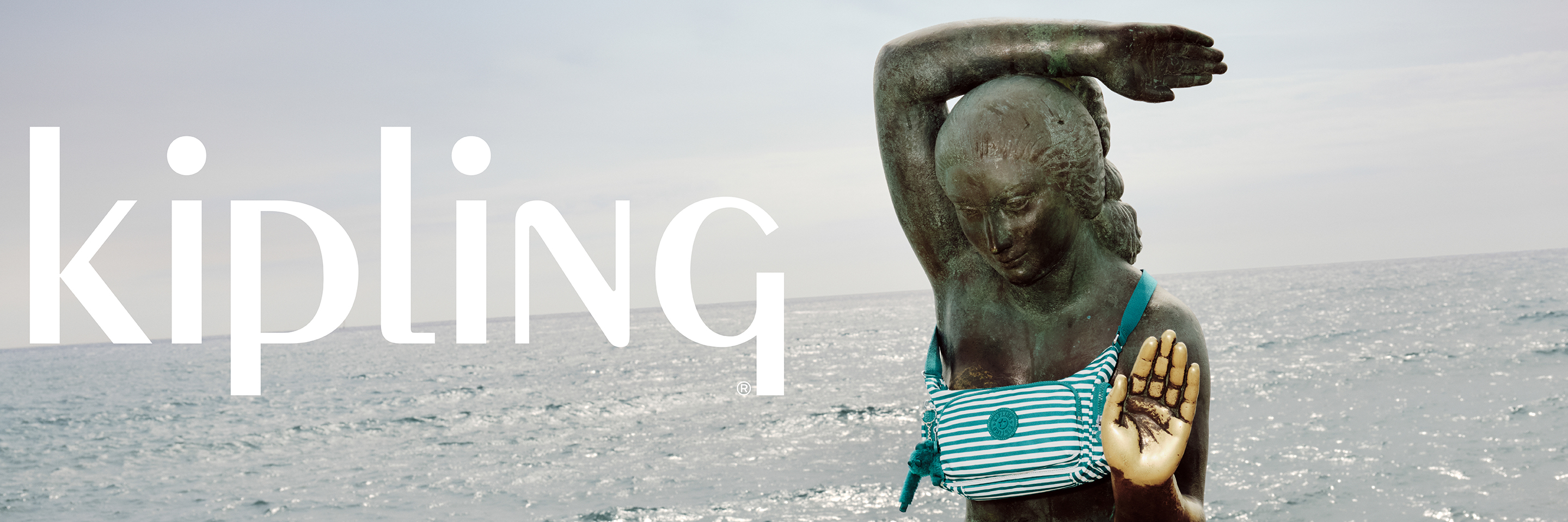 Kipling Basicコレクション「Outspoken Green」「Parasol Stripes」「Breezy Blue」