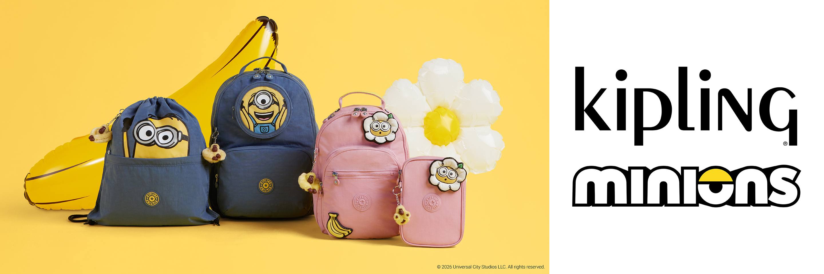 コラボコレクション「kipling x minions」