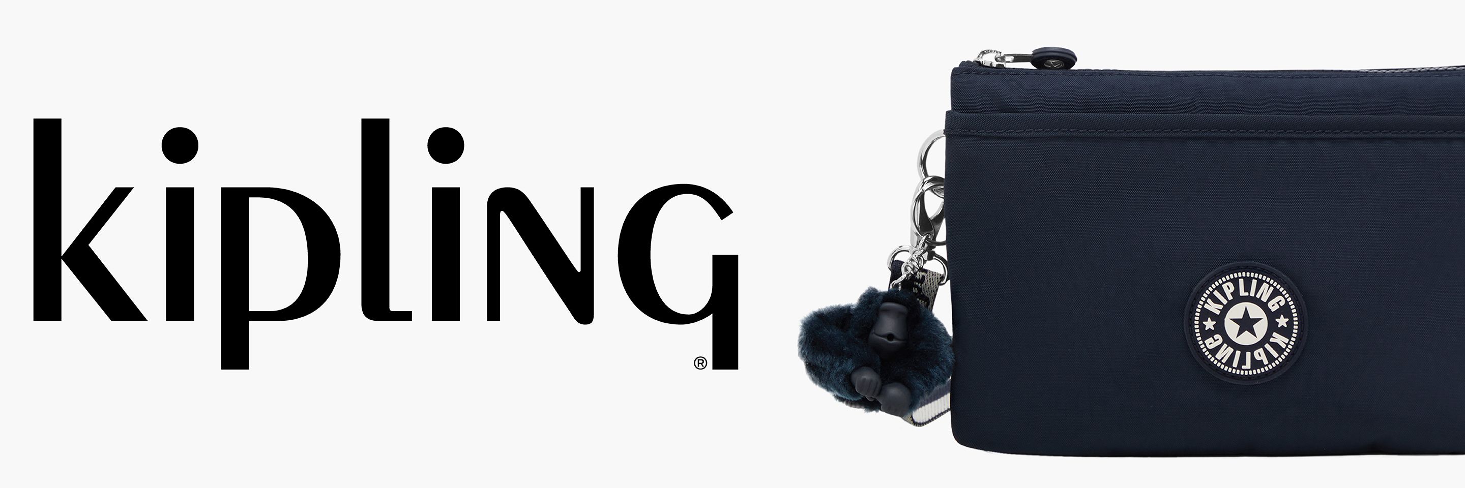 Kipling Basicコレクション「Blue BW Kipling」「Noir BW Kipling」