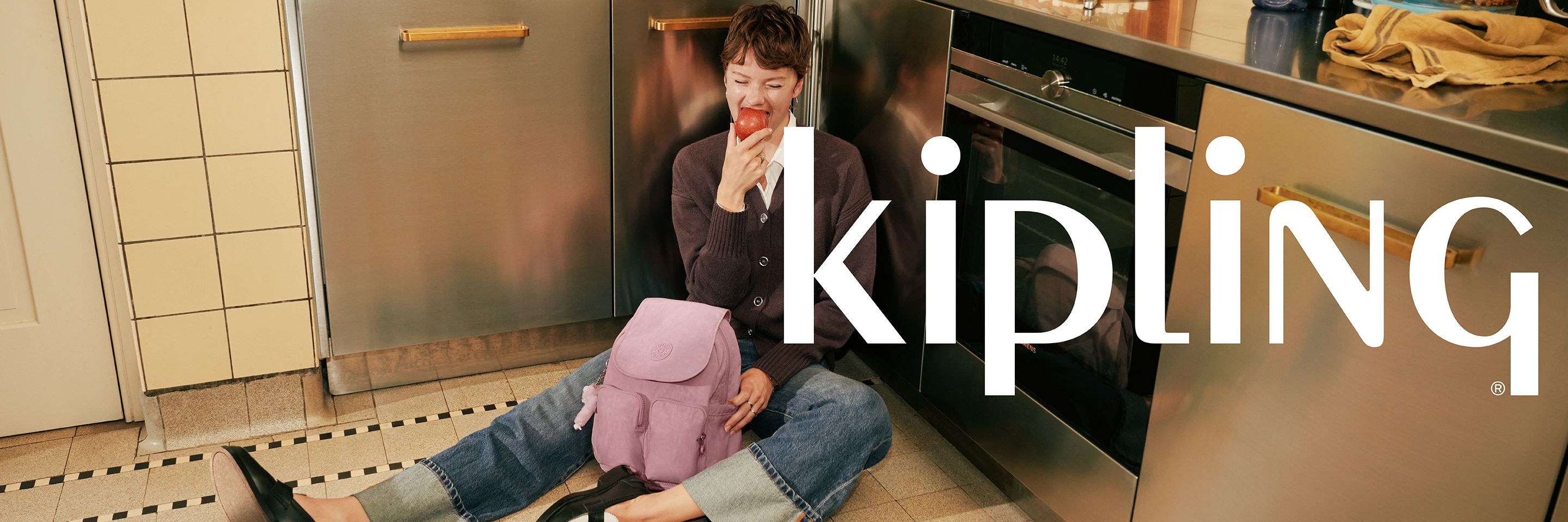 Kipling Basic「Smoky Blush」「Grape Wine Met」