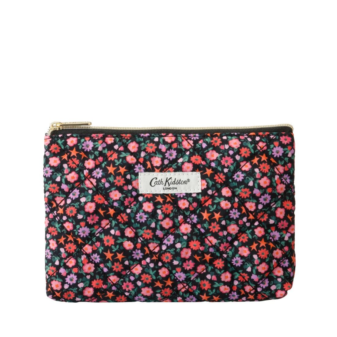 【Cath Kidston】キルティングフラットポーチ